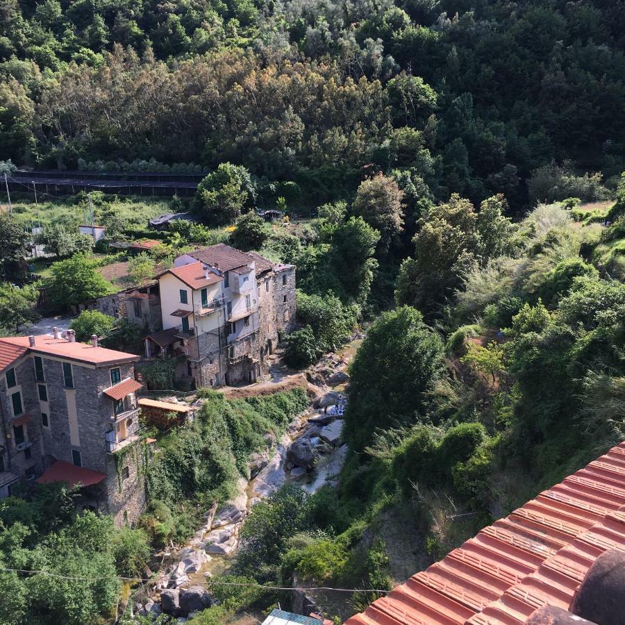 Vicino Al Cielo Lägenhet Rocchetta Nervina Exteriör bild